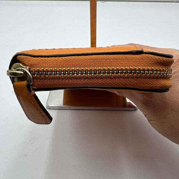 Coach Long Zip Around Leather Continental Wallet - Picture 13 of 13